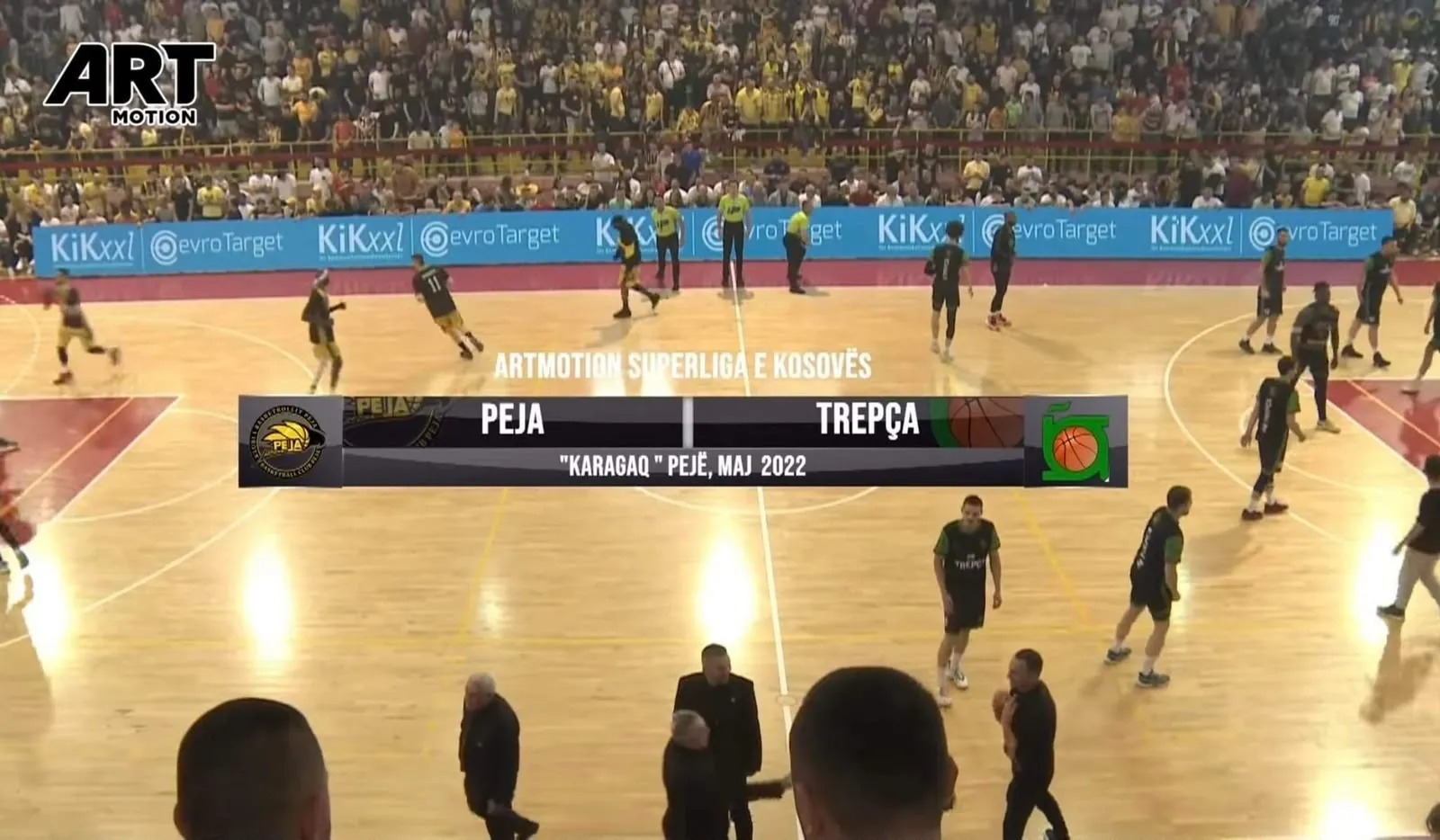 Peja – Trepça në “Karagaç”, maj 2022 — tribuna plot